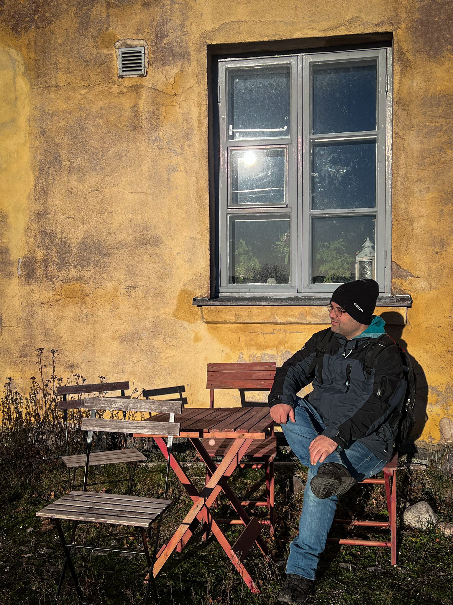 a square from my visit to suomenlinna